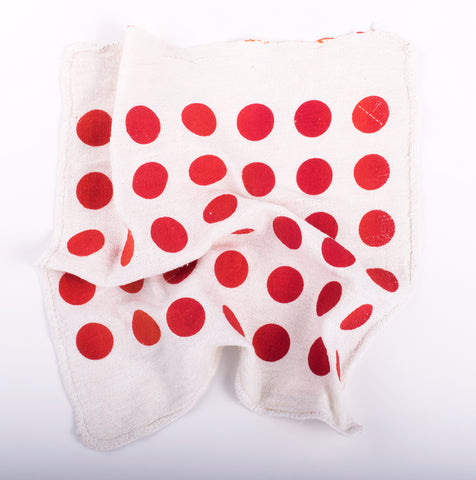 Shop Towels: Agnes Martin [Red]